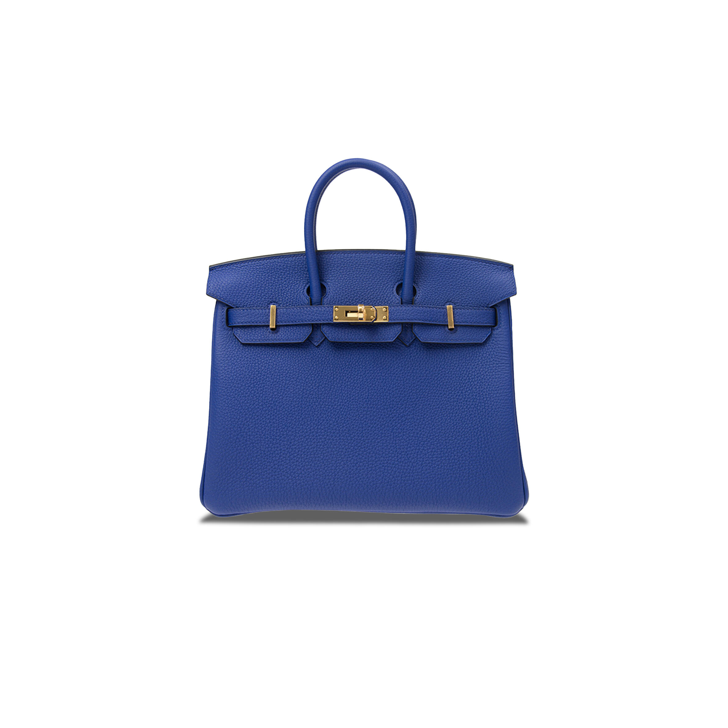H**me5 BIRKIN 30 TOGO LEATHER ELECTRIC BLUE GOLD BUCKLE BK257TTGGP (30*23*15cm) Master Quality